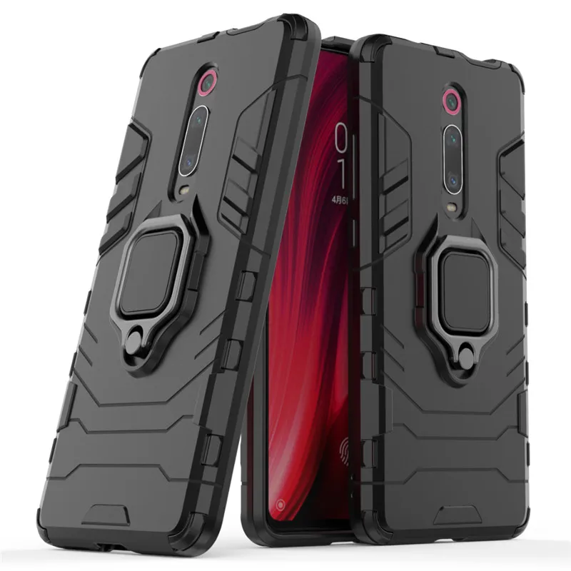 Чехол с кольцом-подставкой для Xiaomi Redmi K20 Pro Mi9T Mi 9T | Мобильные телефоны и