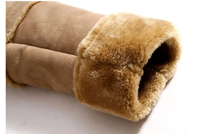 Зимние кожаные пальто с мехом мужские новые продукты Новое поступление теплое