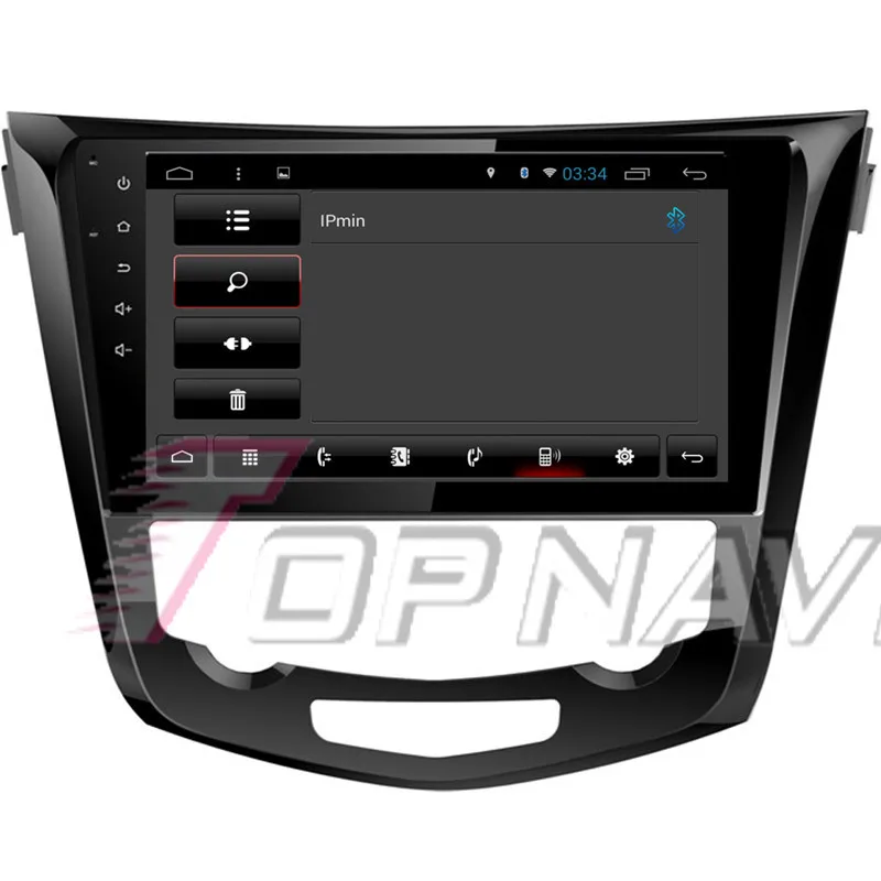 TOPNAVI 10.1" 1024*600 Quad Core Android 7.1 Car GPS Navigation for Nissan X-Trail 2016-Autoradio Multimedia Audio Stereo NO DVD |
