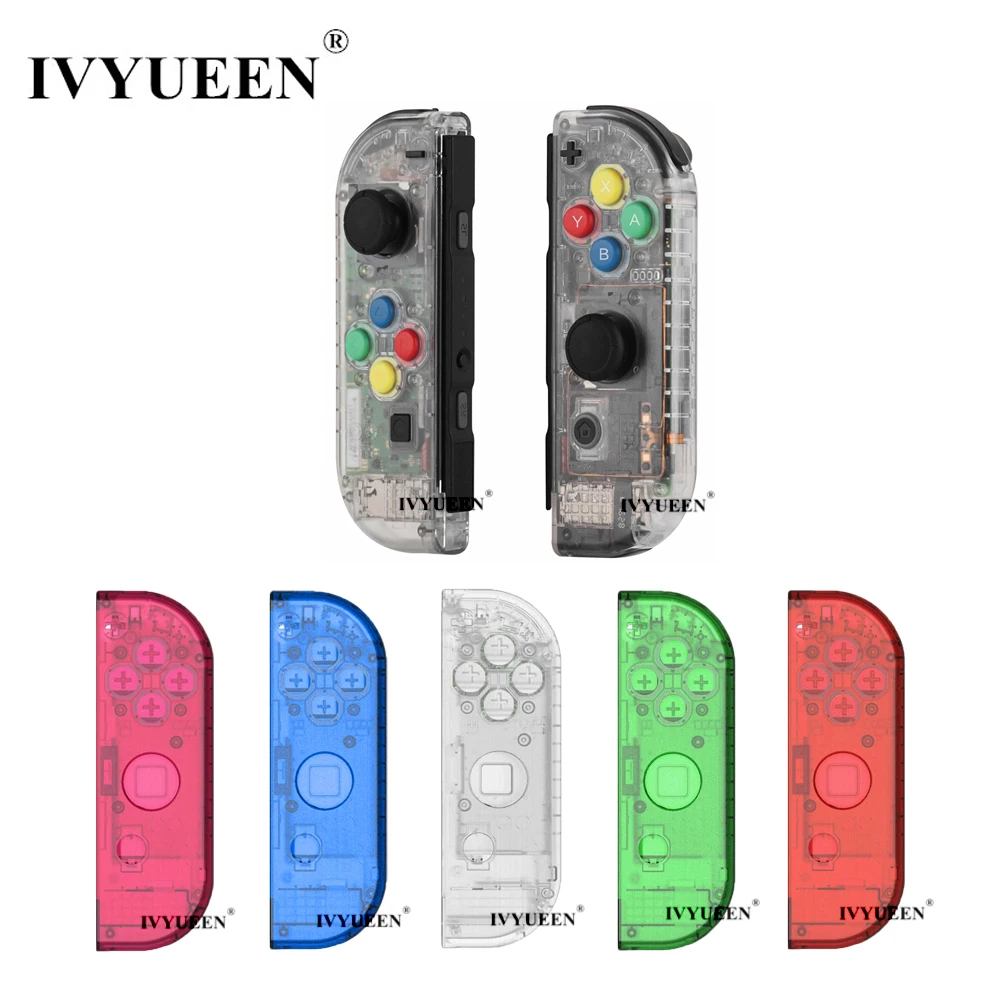 IVYUEEN для Nintendo doswitch NS Joy Con контроллер прозрачный сменный корпус Корпус для Nitendo переключатель Joy-Con крышка