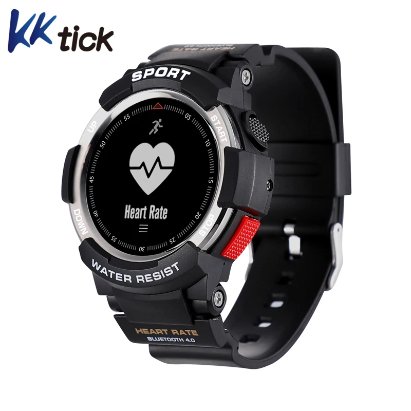 Kktick F6 Смарт-часы Водонепроницаемый Bluetooth 4 0 трекер сна удаленного Камера часы Для