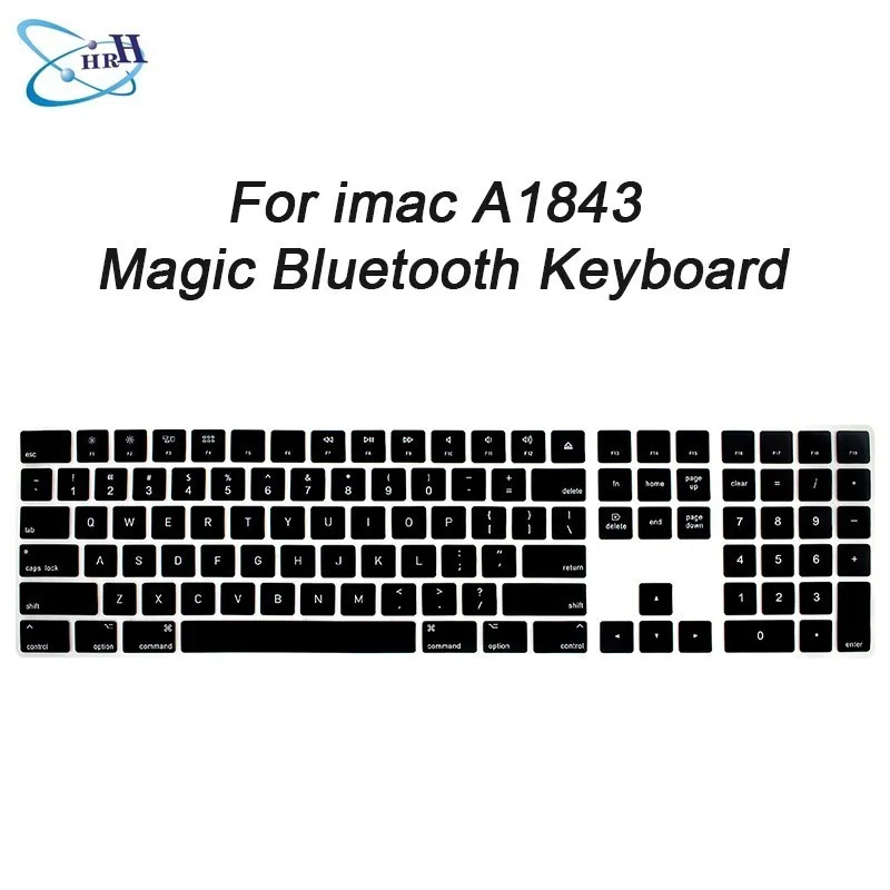 Бесплатная доставка чехол с английской клавиатурой для iMac Bluetooth клавиатура