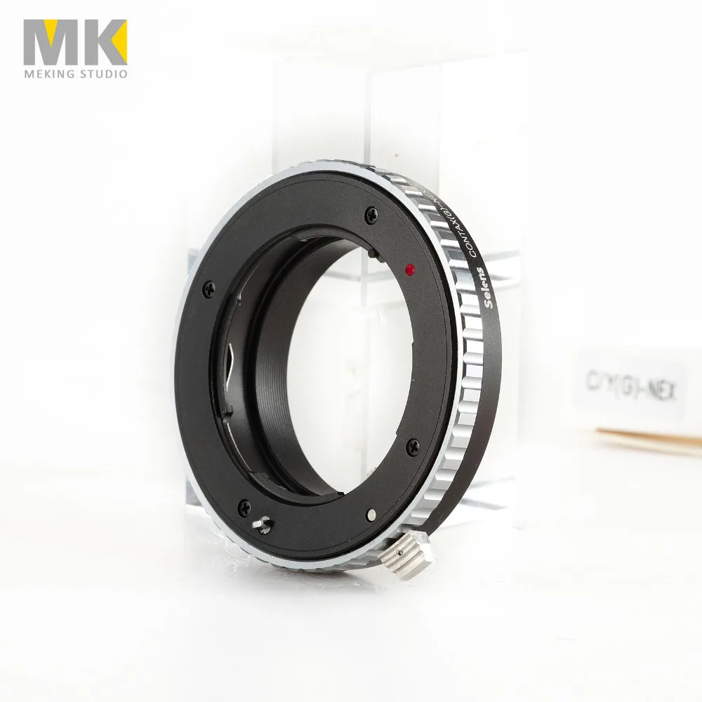 

Selens Camera metal For CONTAX G-NEX mount lens adapter ring metal support AV/m for Sony NEX-7 NEX-6L NEX-5T NEX-5N NEX-5