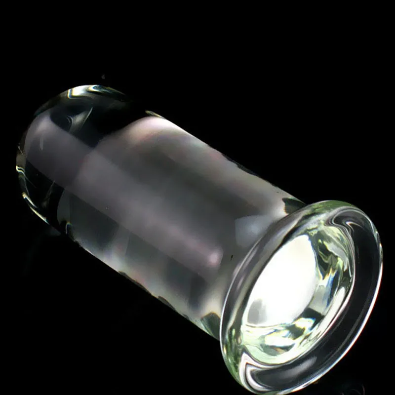 New Cylindrical transparent glass anal plug huge big dildo 61mm diameter buttplug large butt anus dilator stimulator | Красота и