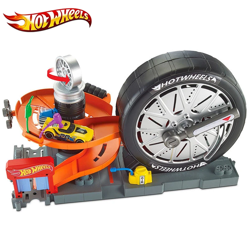 Hot wheels бренд автомобиля игрушка супер вращающийся следы шин 2018 новые игрушки