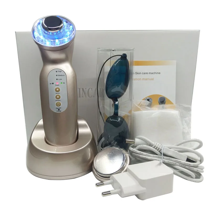 1MHZ & 3MHZ Ultrasonic Bio Led Photon Face Wrinkle Age Spot Treatment Body Fat Cellulite Reduction Skin Firming Beauty Machine