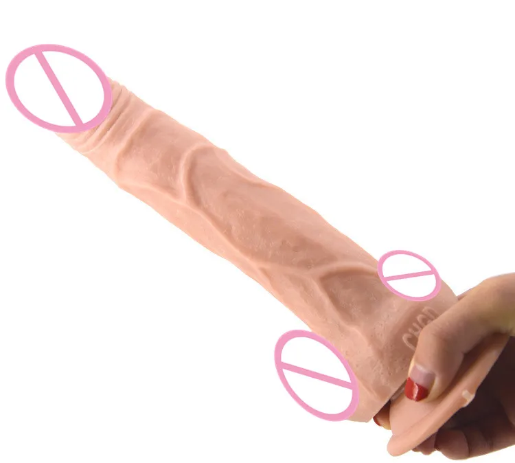 Супер реалистичный огромный пенис член с сильной присоской анальный