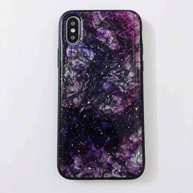 Блестящий Золотой фольгированный чехол для телефона с раковиной для huawei P20 Lite P20 Pro, чехол для huawei Nova 3i Nova 4 mate 20 Pro P30 Pro