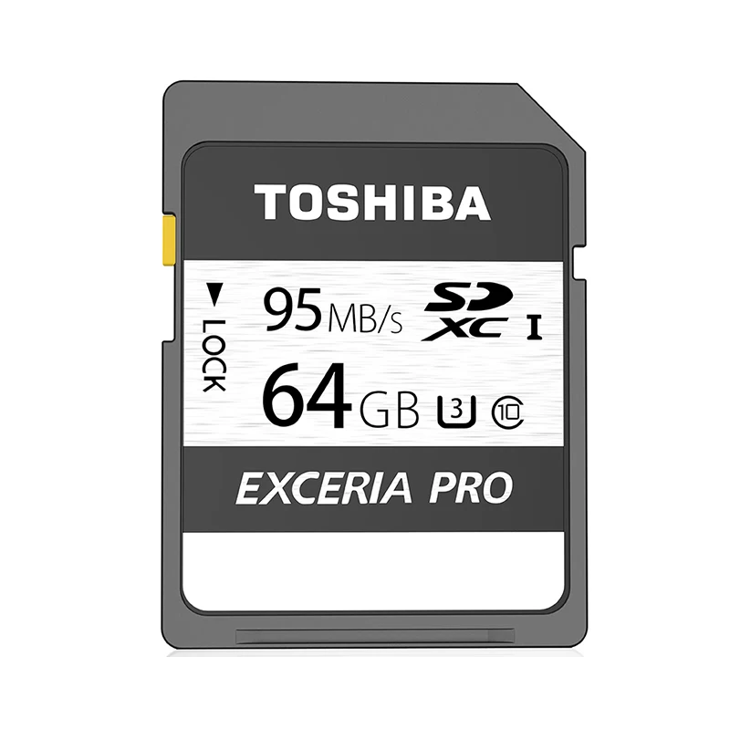 Toshiba exceria pro sd карта N401 SD памяти UHS I U3 64 Гб класс 10 4K UltraHD флэш SDXC|memory card sdxc|toshiba exceriauhs-i