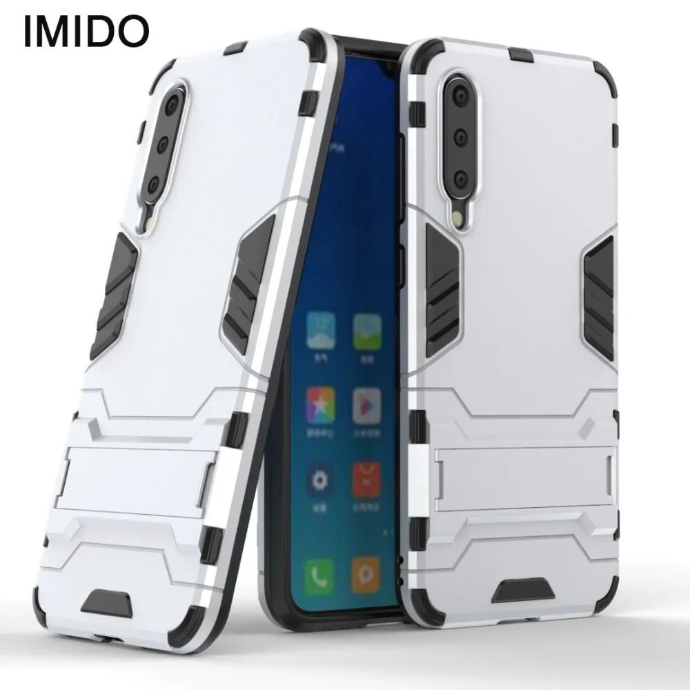 Для Xiaomi Mi9 Mi9SE Mi8 Mi8lite Mi8SE POCOF1 MiA2lite Броня из ПК + ТПУ противоударный жесткий чехол для
