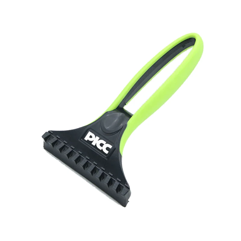 Мини автомобиль Скребок для льда снег лопатой удаление инструмент ПВХ зеленый