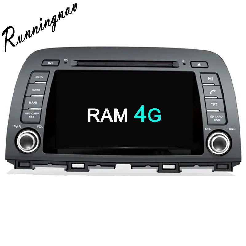 Android 9 0 Octa Core PX5/PX6 Fit MAZDA 6 мазда6/ATENZA 2013 2014 2015 2016 Автомобильный dvd плеер навигация GPS