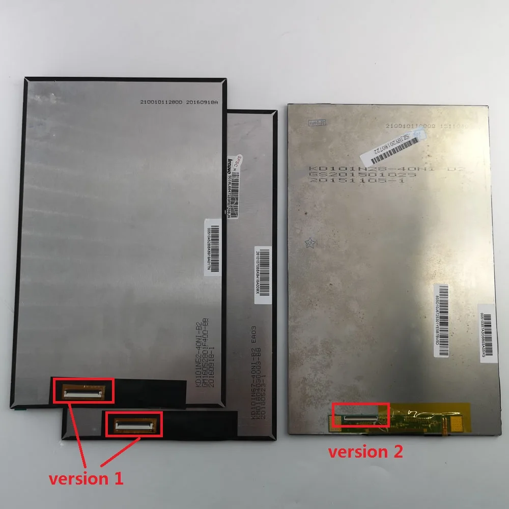 10 1 дюймов KD101N67 40NI B2 KD101N52 KD101N28 D2 ЖК дисплей Матрица экран для lenovo ideapad miix310