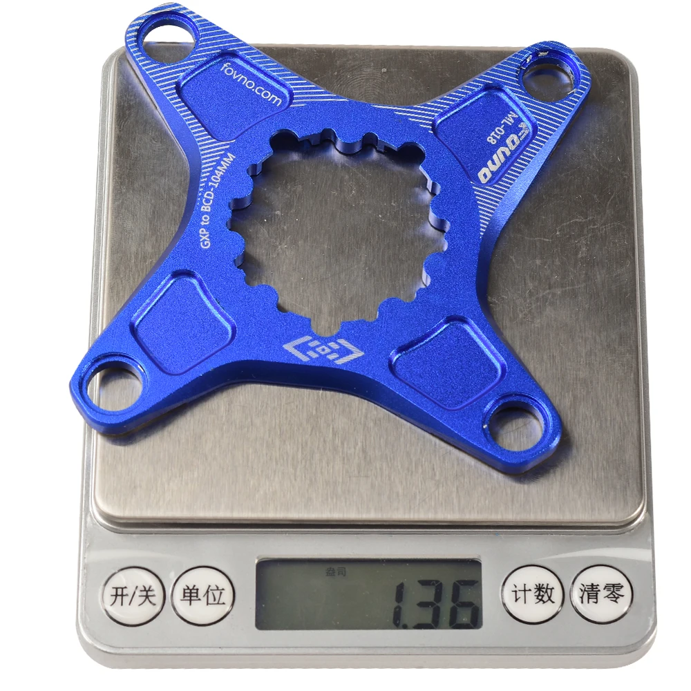 Fovno mtb велосипед crank GXP к BCD 104 мм Паук адаптер для SRAM XX1 X0 X9 Crank Crankst ультра легкий диск