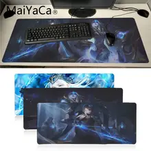 Новый игровой коврик для мыши Maiyaca ashe League of Legends из натурального