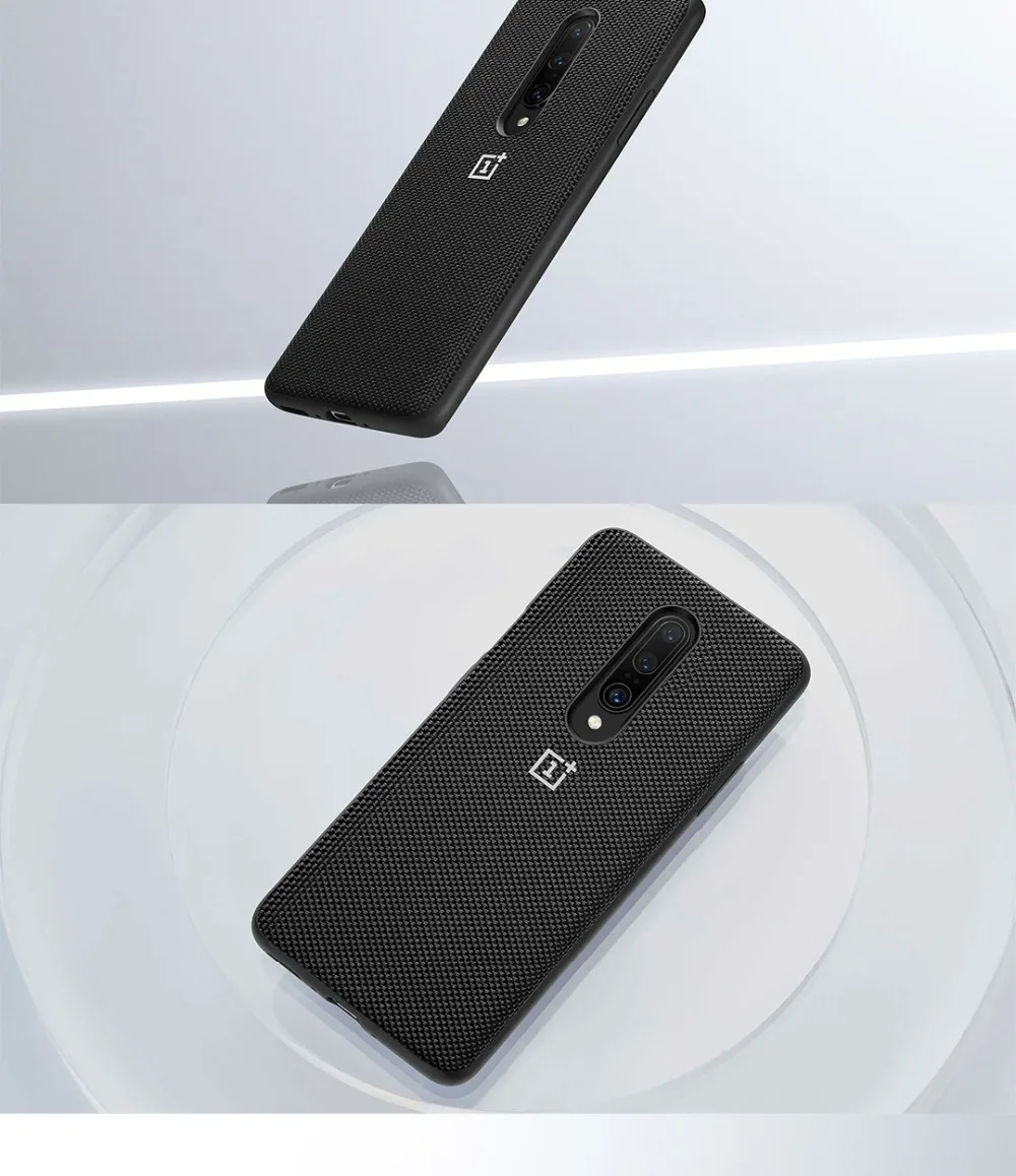 Официальная задняя крышка для OnePlus 7 pro защитный чехол нейлоновый бампер чехол one plus 7 pro Чехол