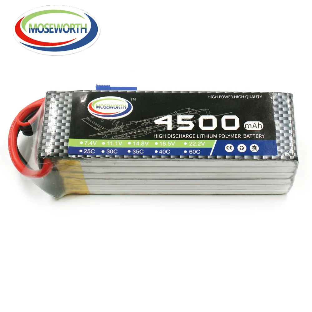 Аккумулятор Lipo 5S 18 5 в 4500 мАч 40C для радиоуправляемого квадрокоптера вертолета