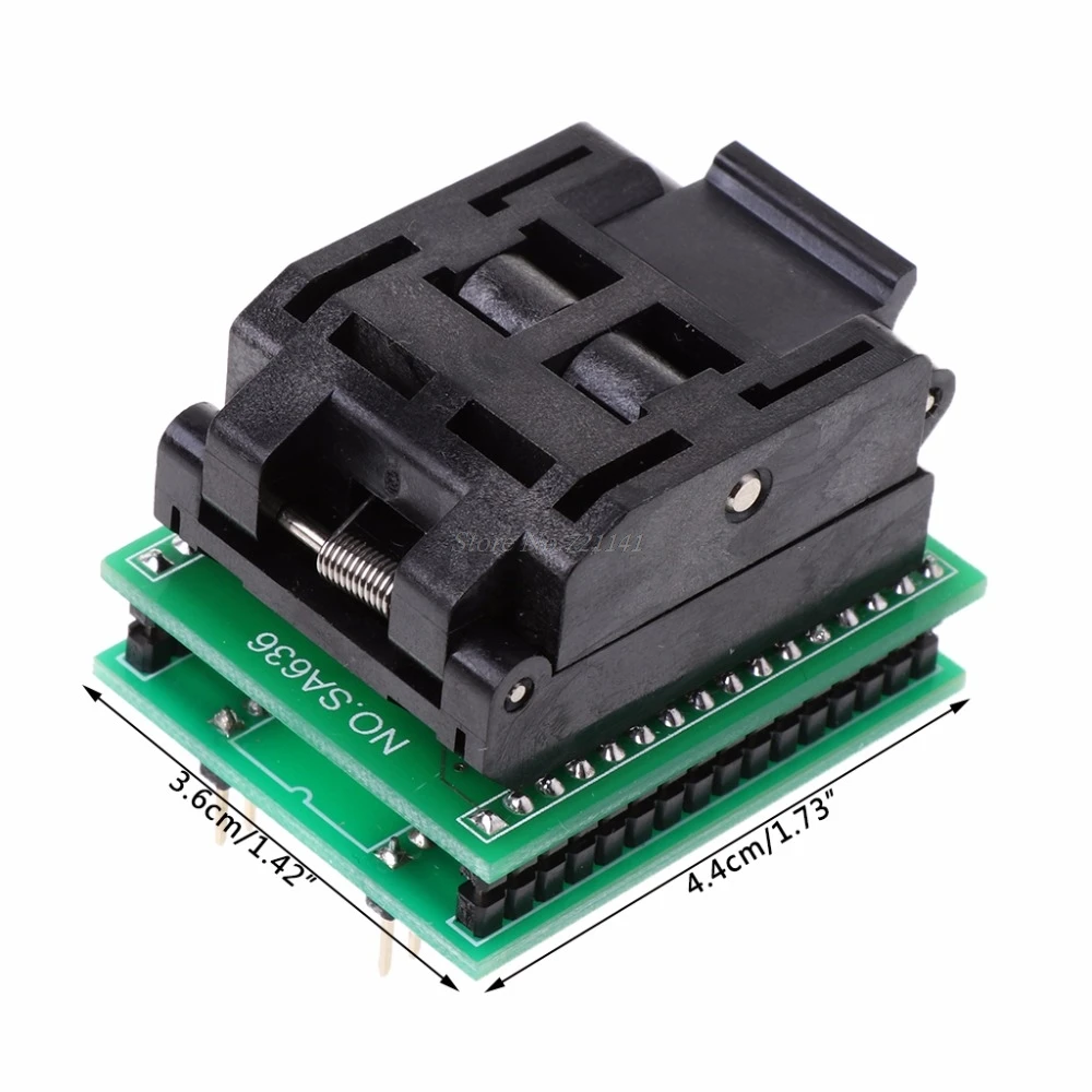 TQFP32 QFP32 к DIP32 IC программатор адаптер тестовая розетка микросхемы SA663 Горящее сиденье Интегральные схемы