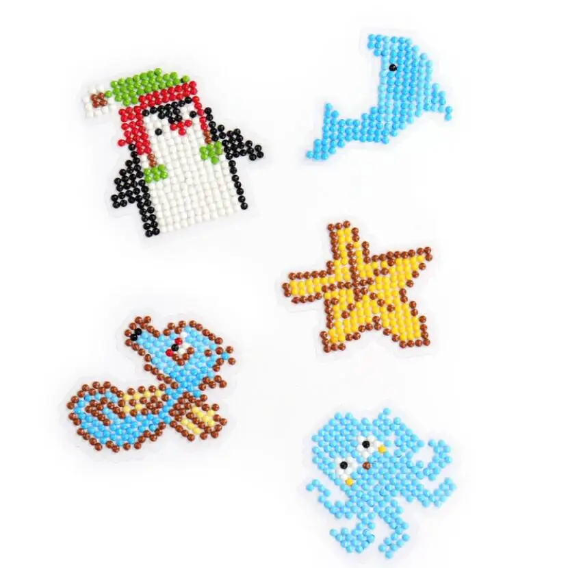 Новый мини мультфильм серии детей DIY головоломки алмазная живопись Бесплатные