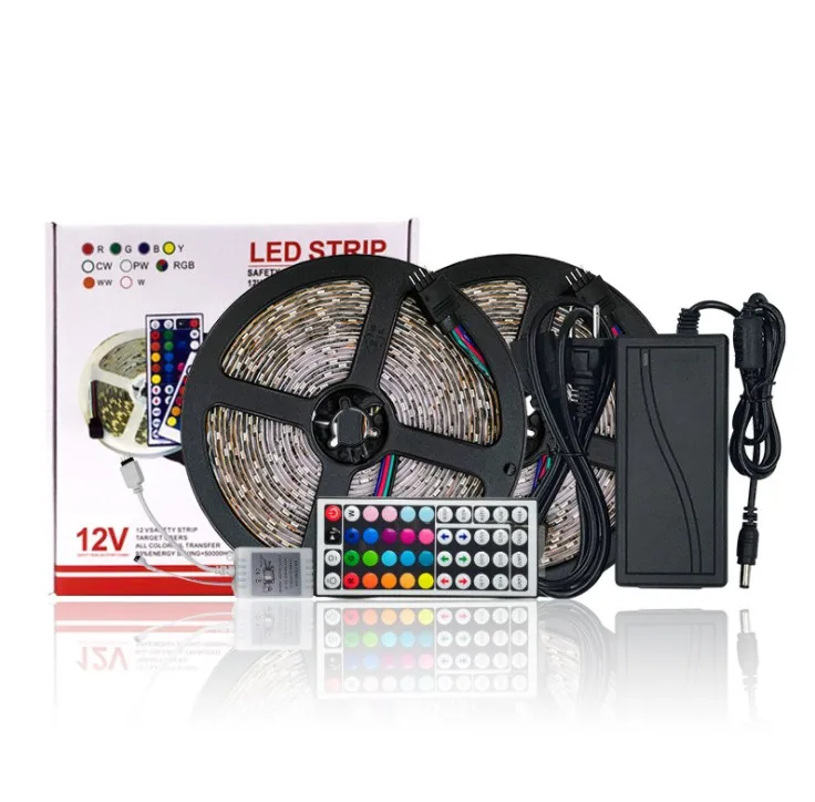 Focuslight RGB светодио дный полосы света 2835 DC12V 60 s/M гибкая освещение лента
