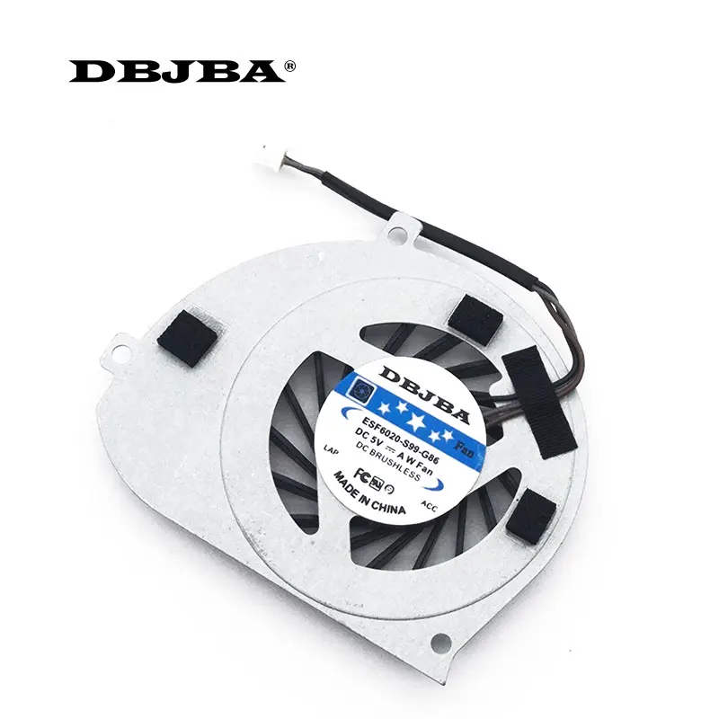 Охлаждающий вентилятор для ноутбука Toshiba Satellite T130 T131 T132 T133 T135D T135 AD5805HX QB3 KSB0405HA 9E73