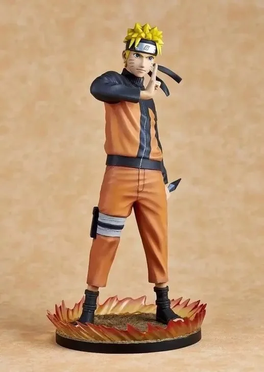 anime naruto action figure Uzumaki Naruto 1/6 scale model doll decoration pvc classic collection figurine toys for children gift | Игрушки и