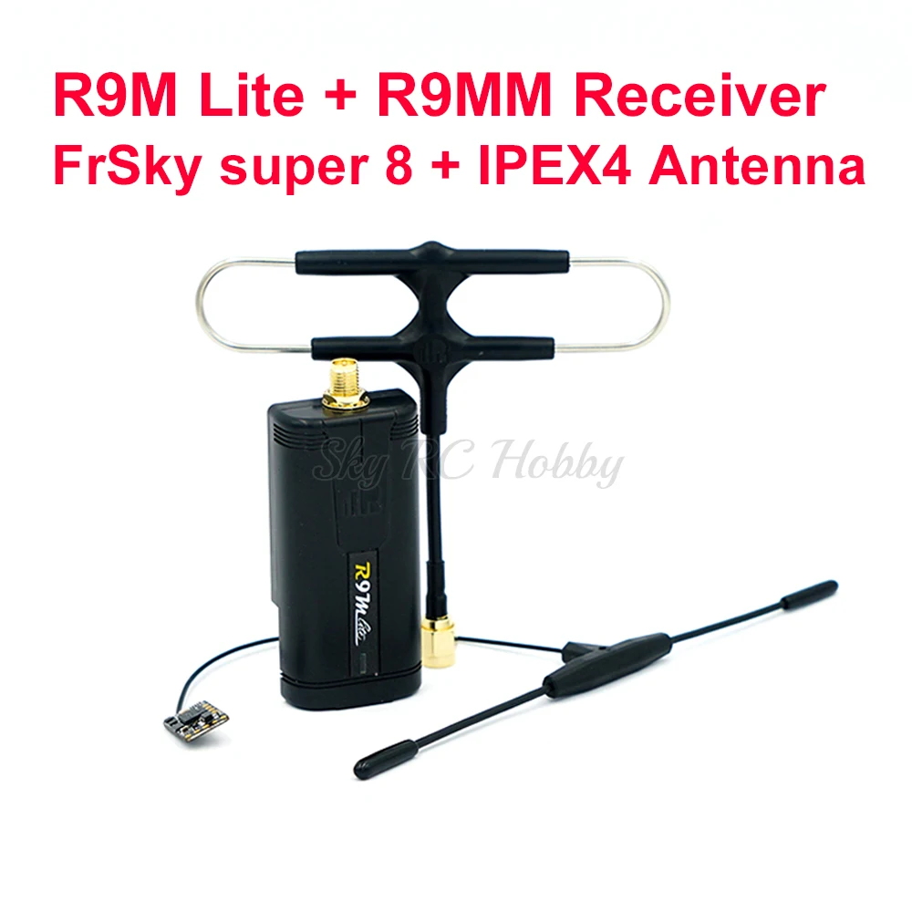 Frsky R9M / Lite модуль R9 мм 900 МГц мини ресивер FrSky Super 8 антенна дальность действия 4/19