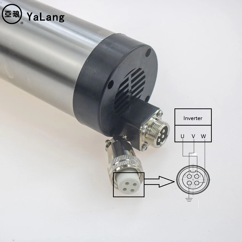 Деревообрабатывающий фрезерный станок с ЧПУ мотор шпинделя 1.5kw ER11Air охлажденный