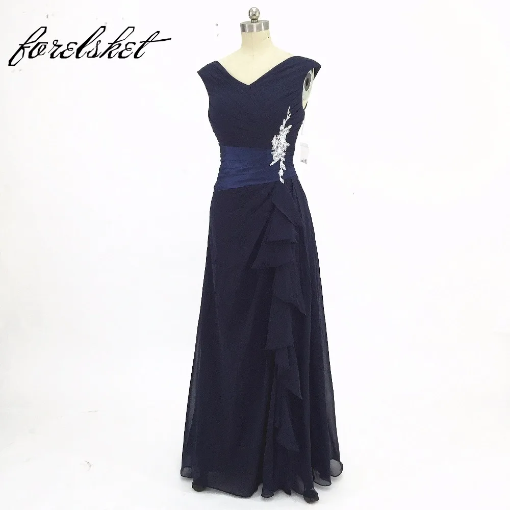

Prom Party Dress Women Sexy Blue V -Neck Ruched Long Summer Dress 2020 Prom Dresses For Party Gowns For Evening Dresses Long