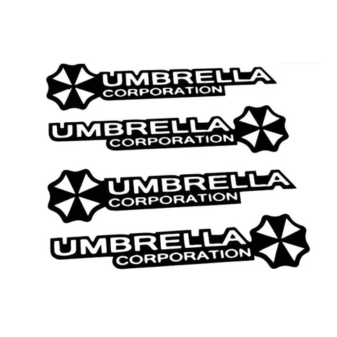 10*2 см UMBRELLA CORPORATION Umbrella doorручка Tiger Cartoon зомби Control Автомобильная Наклейка s Алфавит CT-459