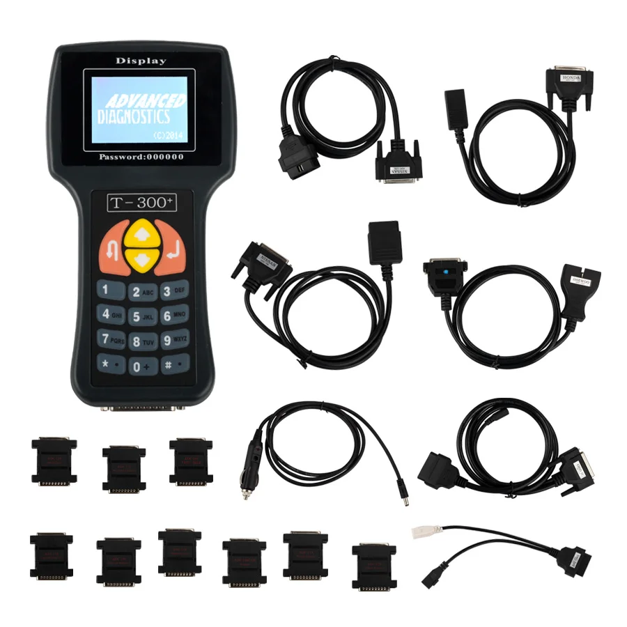 Automam T300 Plus Key Programmer последняя версия V17.8 английская испанская черная синяя T 300 +