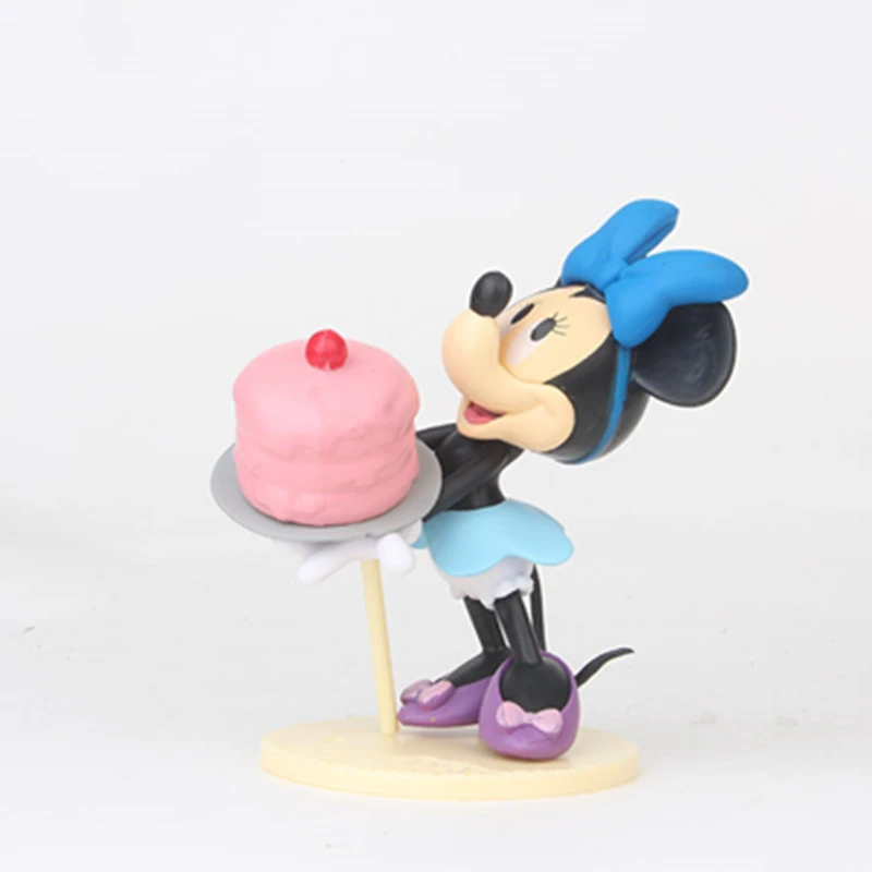 Disney new Hot 6 шт./компл. 12 см микки маус дональд дак минни мультфильм милые фигурки