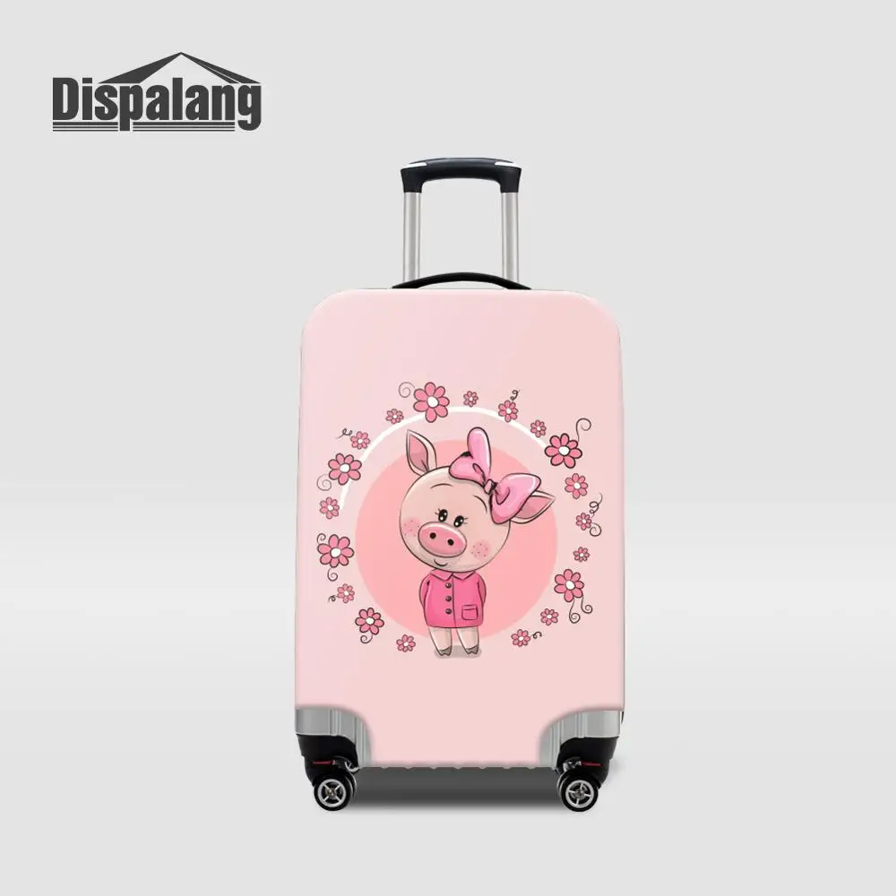 Luggage Cover16 Dispalang лиса свинья Сова Единорог принт защитный чехол на чемодан для 18-32 дюймов детей женщин мультфильм аксессуары для путешествий - Цвет: Luggage Cover16