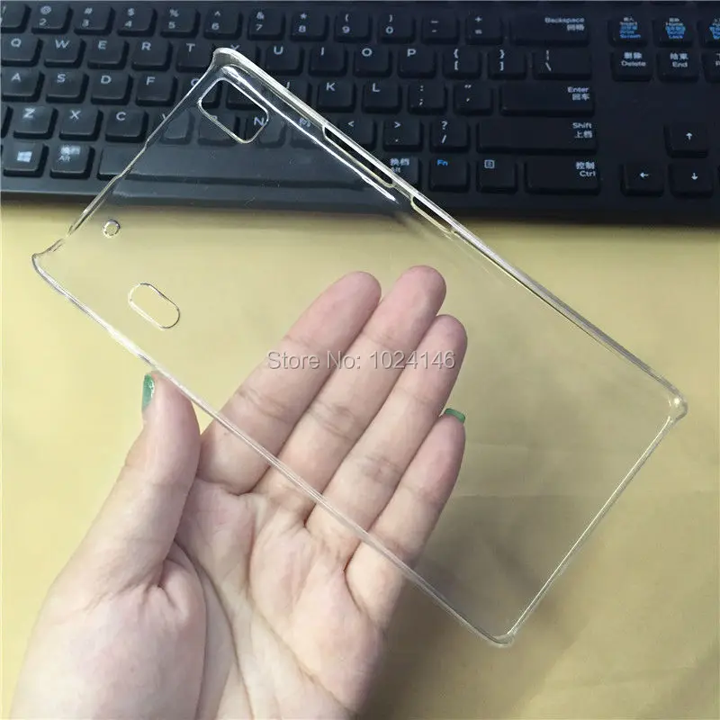 Новый тонкий кристально прозрачный Жесткий ПК чехол для задней панели DIY