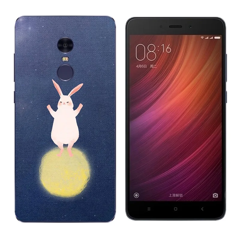 Чехол для Xiaomi Redmi Note 4 мягкий чехол из ТПУ 5 дюймов силиконовый с золотым принтом |