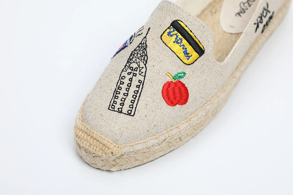 DZYM/сезон весна-лето; Новинка; Canavs espadrilles; женские туфли на плоской подошве в рыбацком стиле; обувь для вождения в этническом стиле; кроссовки; женские лоферы