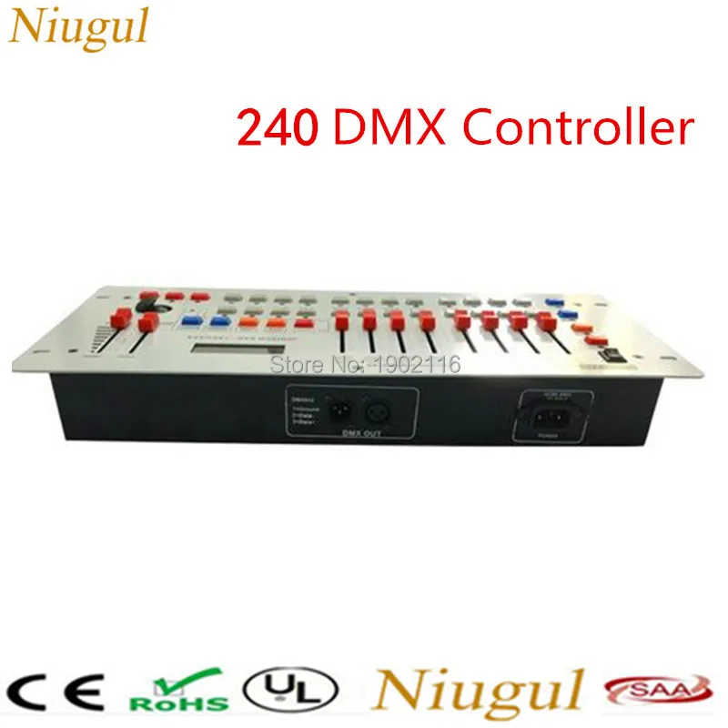 

240 диско контроллер DMX/DMX512 фотоэлемент для освещения свадеб и событий/DJ контроллер для сценического освещения DMX
