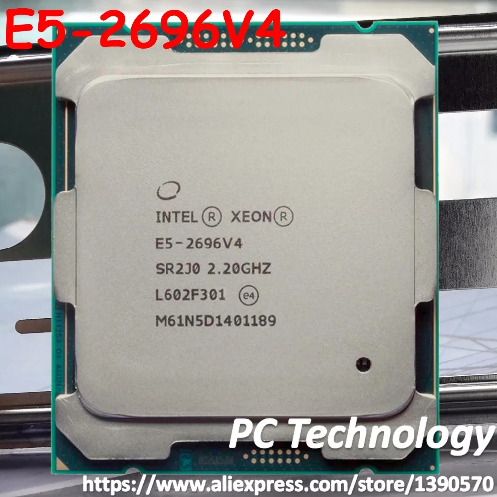 Оригинальный процессор Intel Xeon oem E5 2696V4 ЦП 22 ядра 2 ГГц 55 мб 14 нм 2696 V4 LGA2011 3 бесплатная