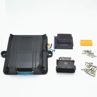 1 kit set 24 pin way ecu automotive plastic enclosure box case motor car lpg cng conversion ecu controller with auto connectors