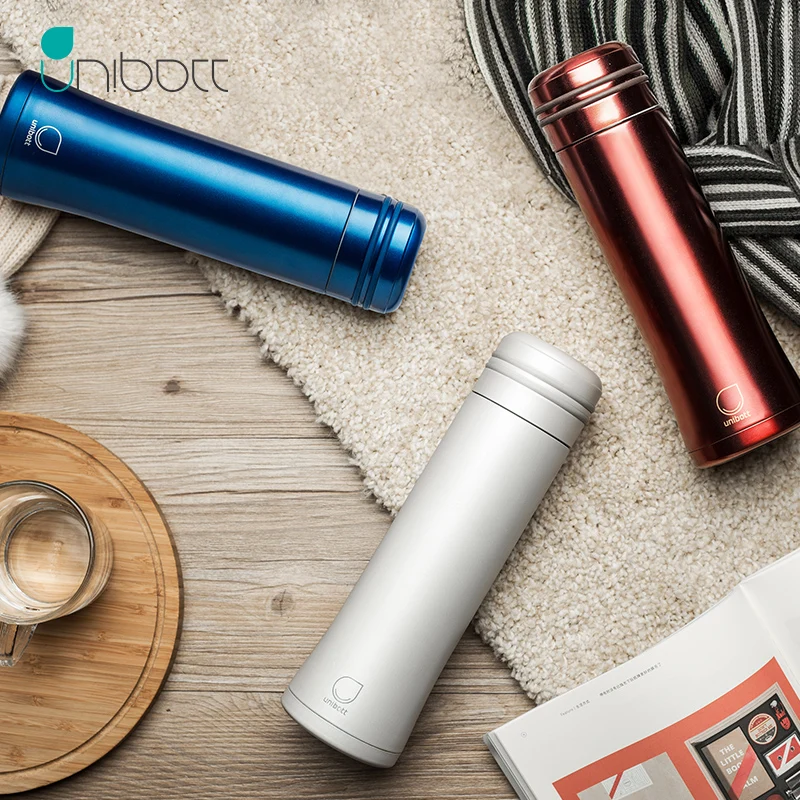 Unibott Double Wall Stainless Steel Vacuum Flasks 500ml Thermos Cup Coffee Tea Milk Travel Mug Thermo Bottle Gifts cup | Дом и сад