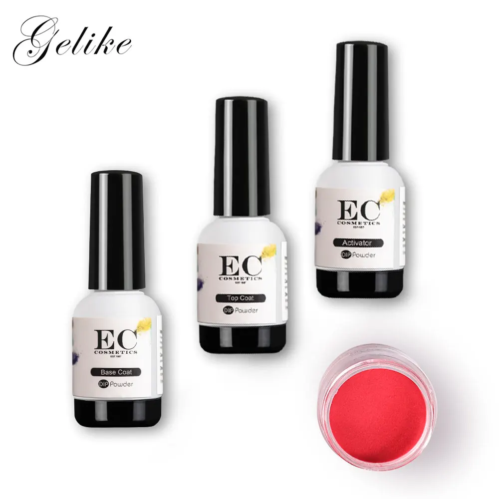 Glike High Gloss Finish Dipping порошок для продажи 10 г/шт. технологические продукты идеальная