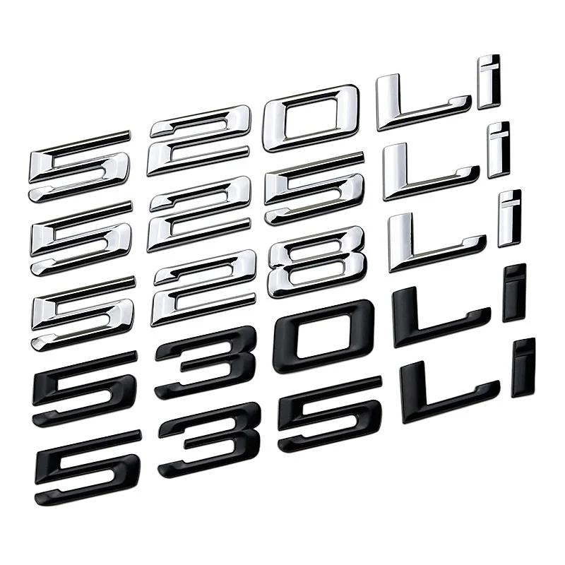 Top Quality Auto Car Emblem Decal Badge Sticker For BMW 3/5/7 Series 320Li 325Li 328Li 330Li 335Li 520Li 523Li 525Li 740Li 750Li |