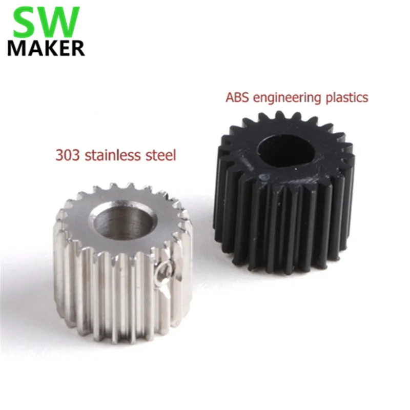Swmaker 1 шт. 3D части принтера E3D Titan экструдер передача 0.5 модуля 22 зубов диаметр 12 мм