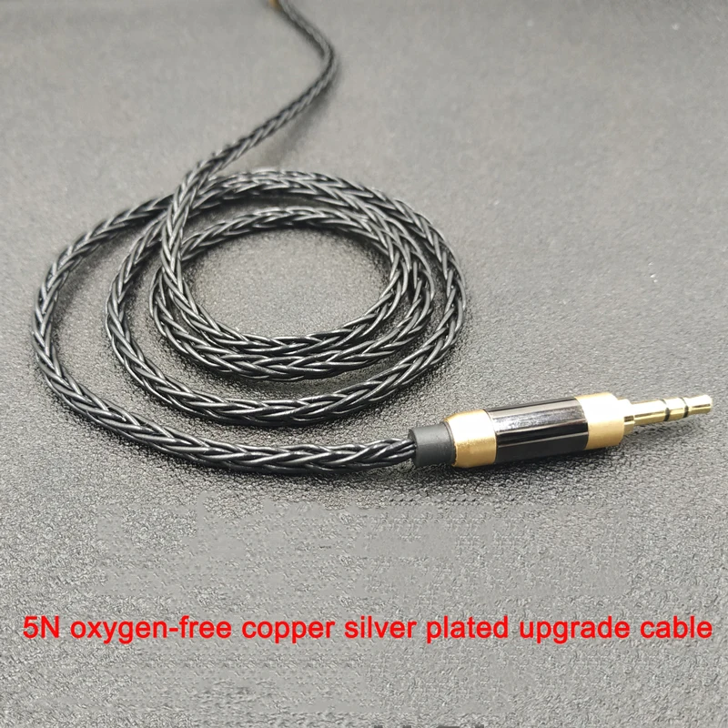 8 нитей 200 ядер кабель для наушников MMCX Shure SE215 A2DC Ls50 IE80 Im50 0 78 мм 2 pin|Аксессуары