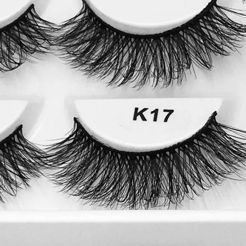 NEW 5 pairs mink eyelashes natural false 3D lashes makeup soft fake eyelash extension hand made eyeashes | Красота и здоровье