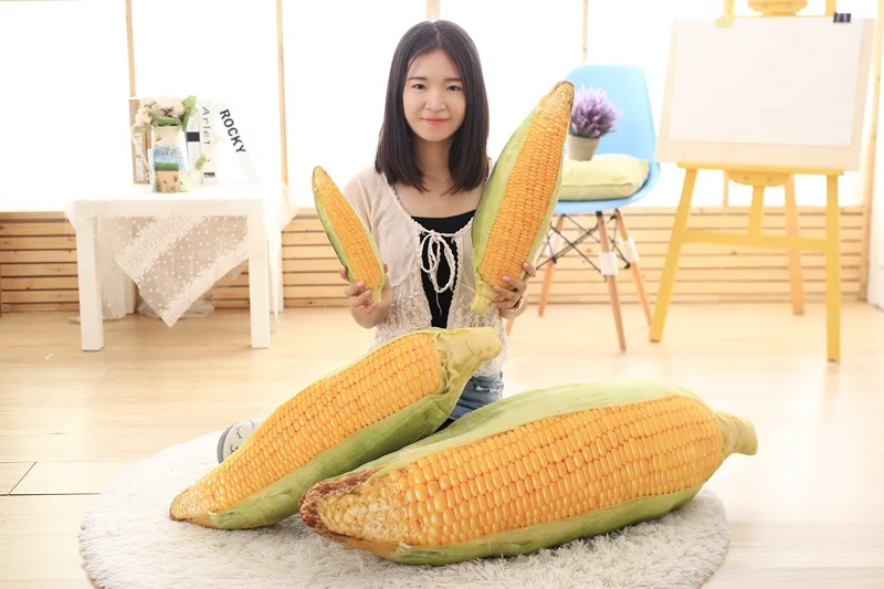 Новая Оригинальная Мягкая игрушка &quotКукуруза&quot моделирование 3D Подушка