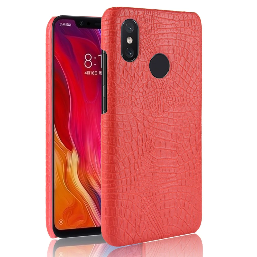 Роскошный кожаный чехол из крокодиловой змеиной кожи для XiaoMi RedMi Note 6 Pro 6A 5A 4A 4X 5 Plus