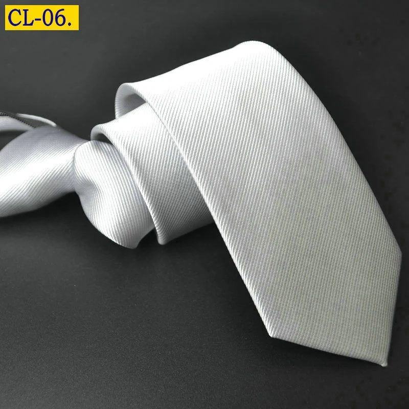 2017 новая мода 6 см обтягивающий галстук с молнией для мужчин выпускной церемония