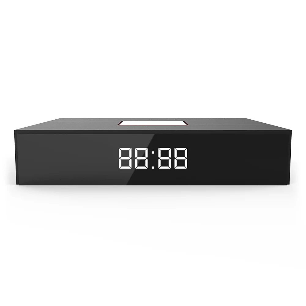 Magicsee C400 Plus DVB T2 Amlogic S912 Восьмиядерный Android Smart tv Box 4K телеприставка S2 кабель двойной