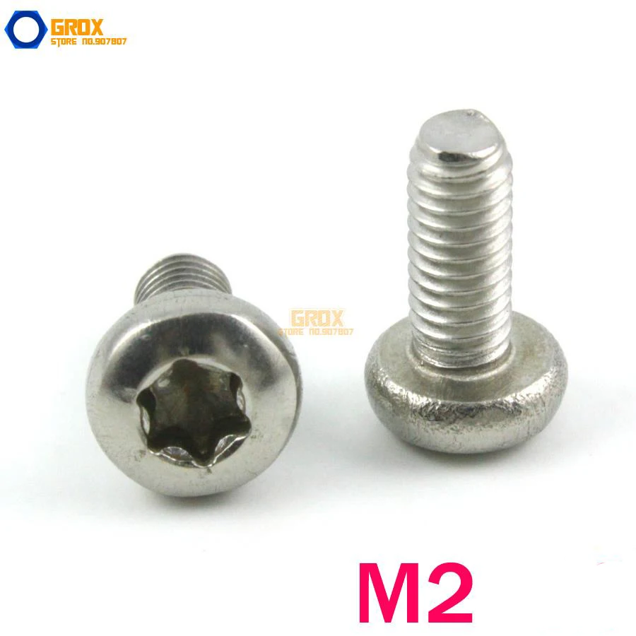 

M2 304 Stainless Steel Torx Pan Head Machine Screw